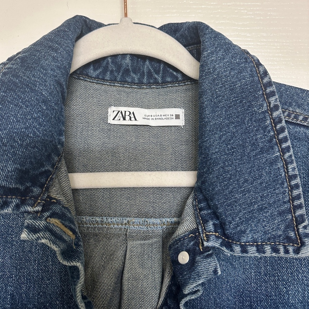 BLOGGER'S FAVE! Zara Front Pocket Denim Jumpsuit in Indigo - Picture 8 of 8